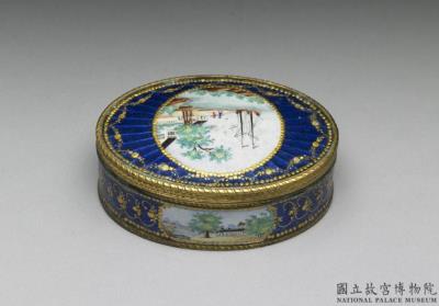 图片[3]-Copper-body painted enamel box, 18th century, Qing dynasty-China Archive
